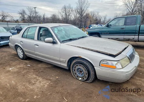 2005 Mercury Grand Marquis Gs z USA, uszkodzony, nr VIN 2MEFM74WX5X647020